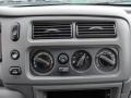 2000 Mitsubishi Montero Sport Gray Interior Controls Photo