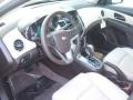 Cocoa/Light Neutral Leather Prime Interior Photo for 2011 Chevrolet Cruze #44679383