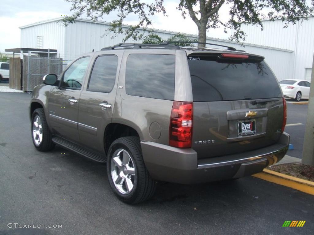Mocha Steel Metallic 2011 Chevrolet Tahoe LTZ Exterior Photo #44679875