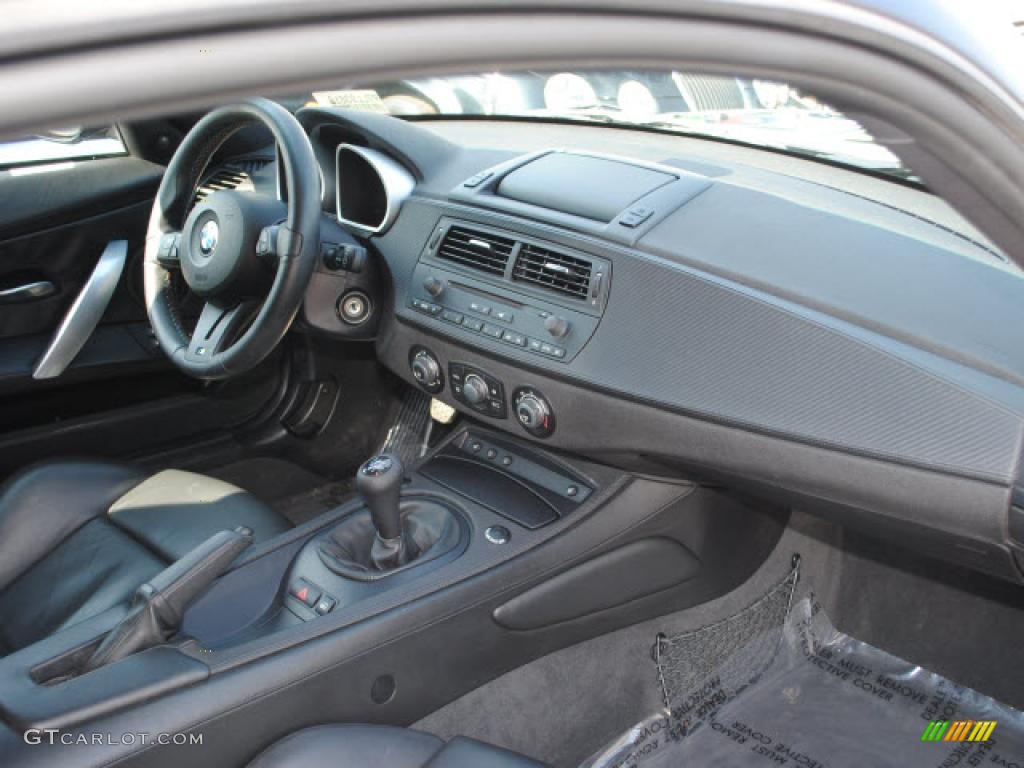 2007 BMW M Coupe Black Dashboard Photo #44680879