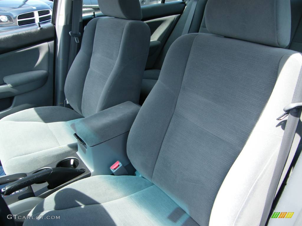 2007 Accord LX Sedan - Alabaster Silver Metallic / Gray photo #21