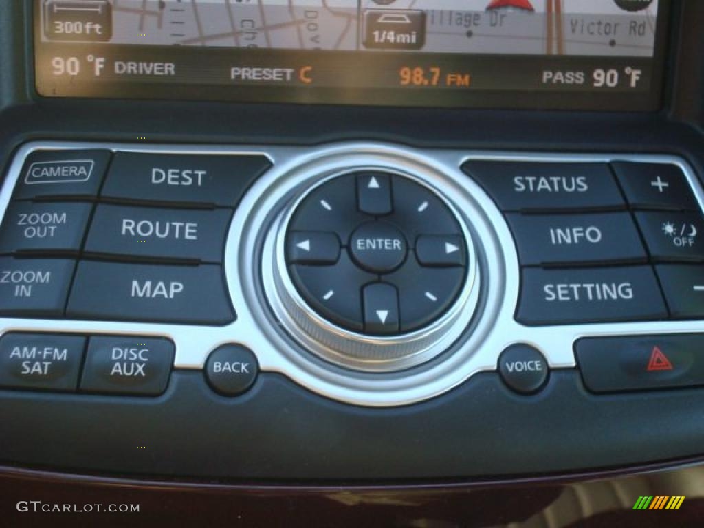 2009 Infiniti EX 35 Journey AWD Controls Photo #44681123