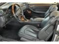  2005 CLK 500 Cabriolet Charcoal Interior