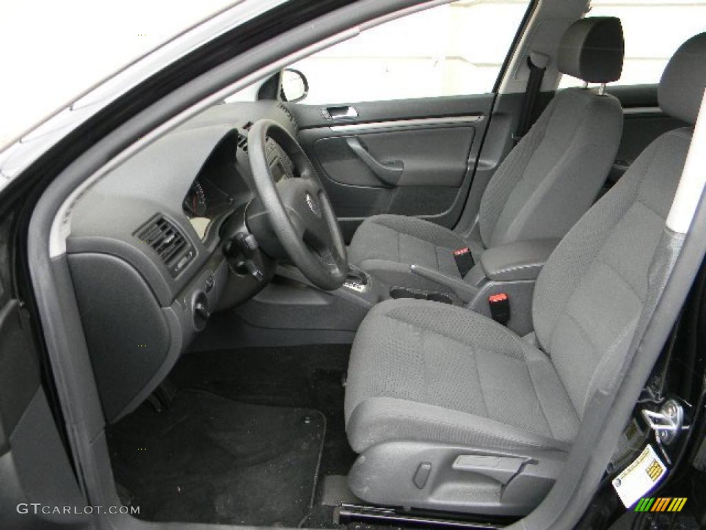 Anthracite Interior 2006 Volkswagen Rabbit 4 Door Photo #44682427