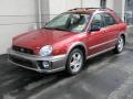 2002 Sedona Red Pearl Subaru Impreza Outback Sport Wagon  photo #7