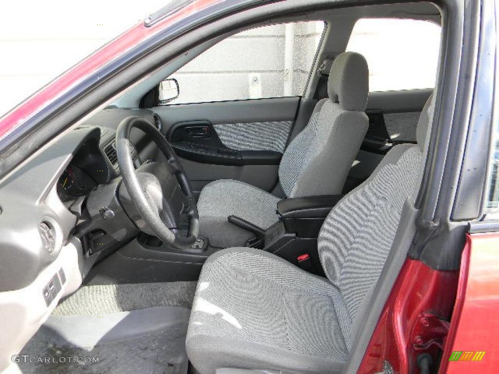 Gray Interior 2002 Subaru Impreza Outback Sport Wagon Photo #44682835