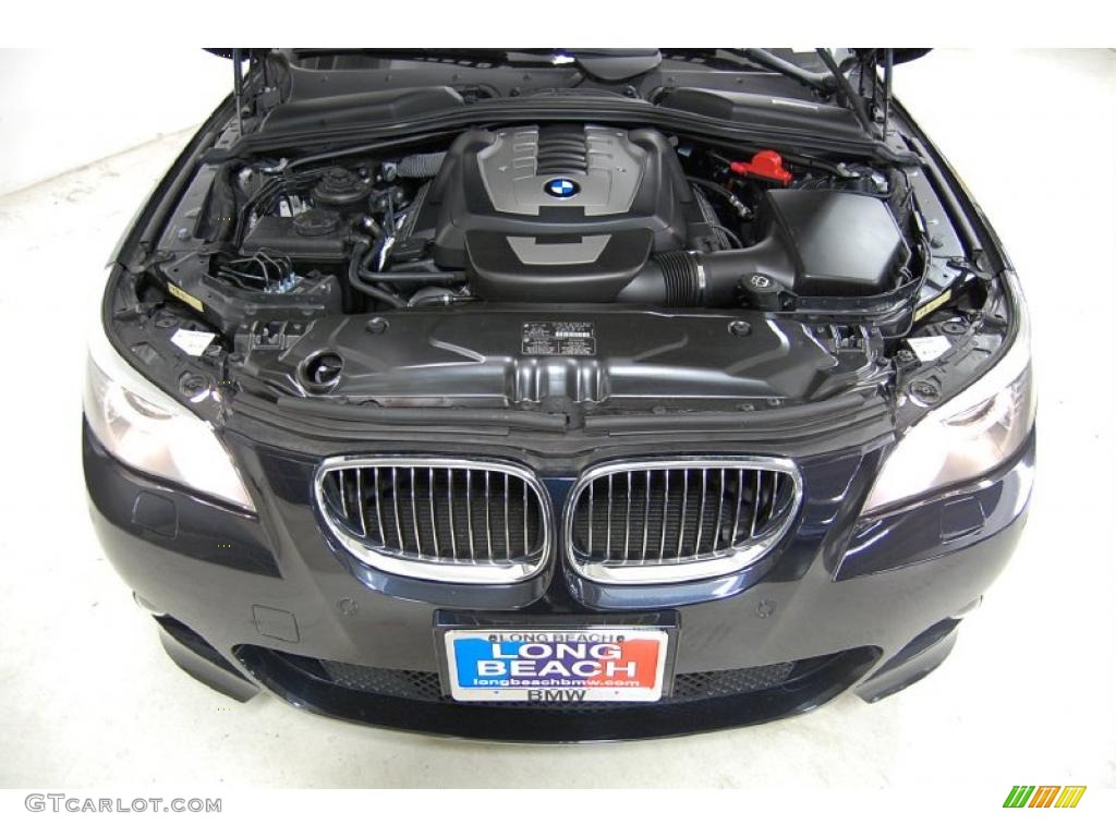 2009 BMW 5 Series 550i Sedan 4.8 Liter DOHC 32-Valve VVT V8 Engine Photo #44683075