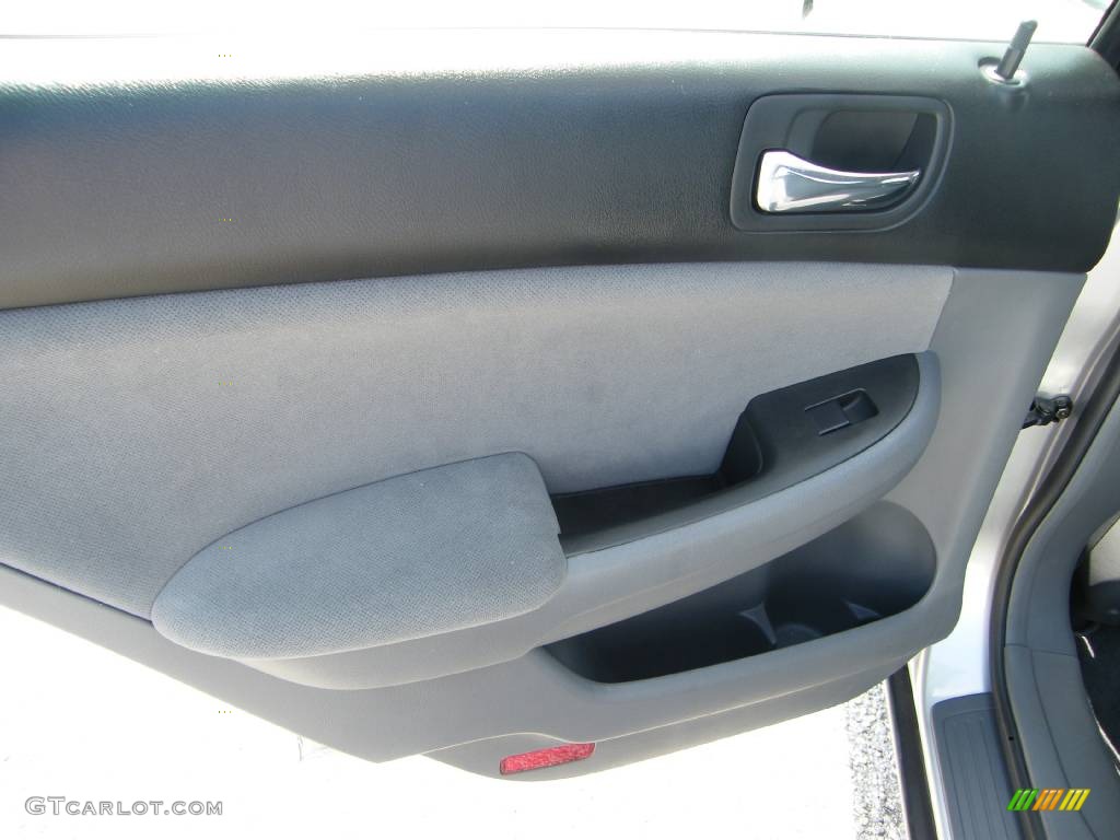 2007 Accord LX Sedan - Alabaster Silver Metallic / Gray photo #26