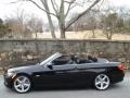 2008 Jet Black BMW 3 Series 335i Convertible  photo #4