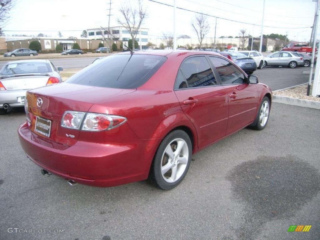 Dark Cherry Metallic 2006 Mazda MAZDA6 s Sedan Exterior Photo #44684455