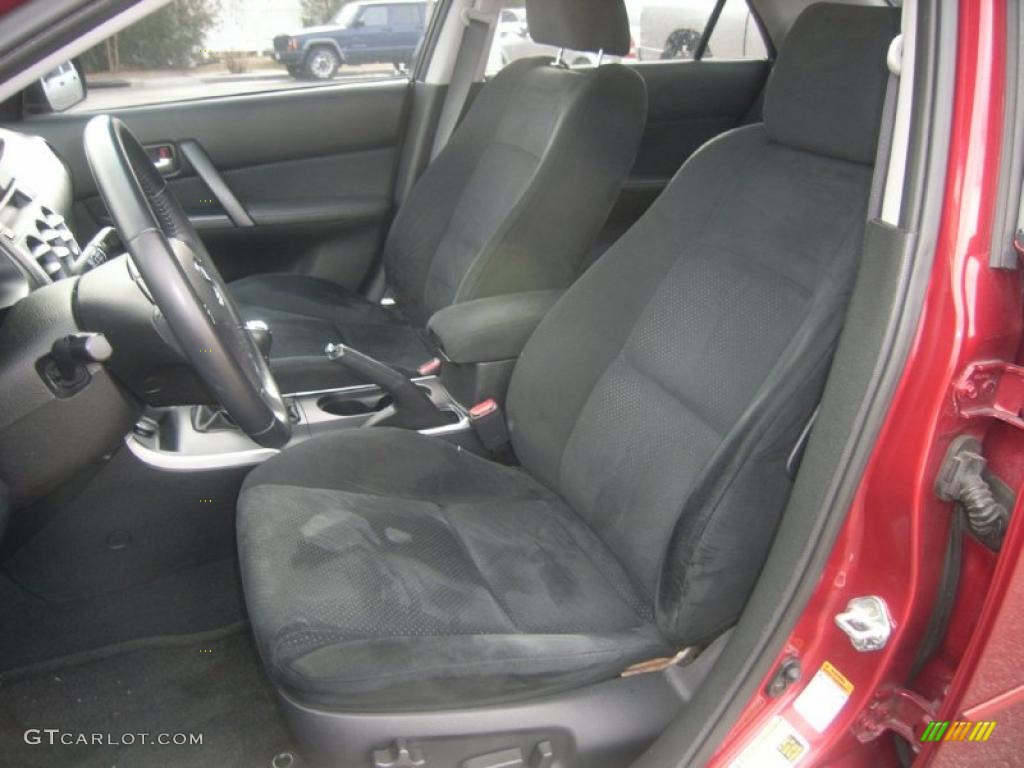 Black Interior 2006 Mazda MAZDA6 s Sedan Photo #44684611