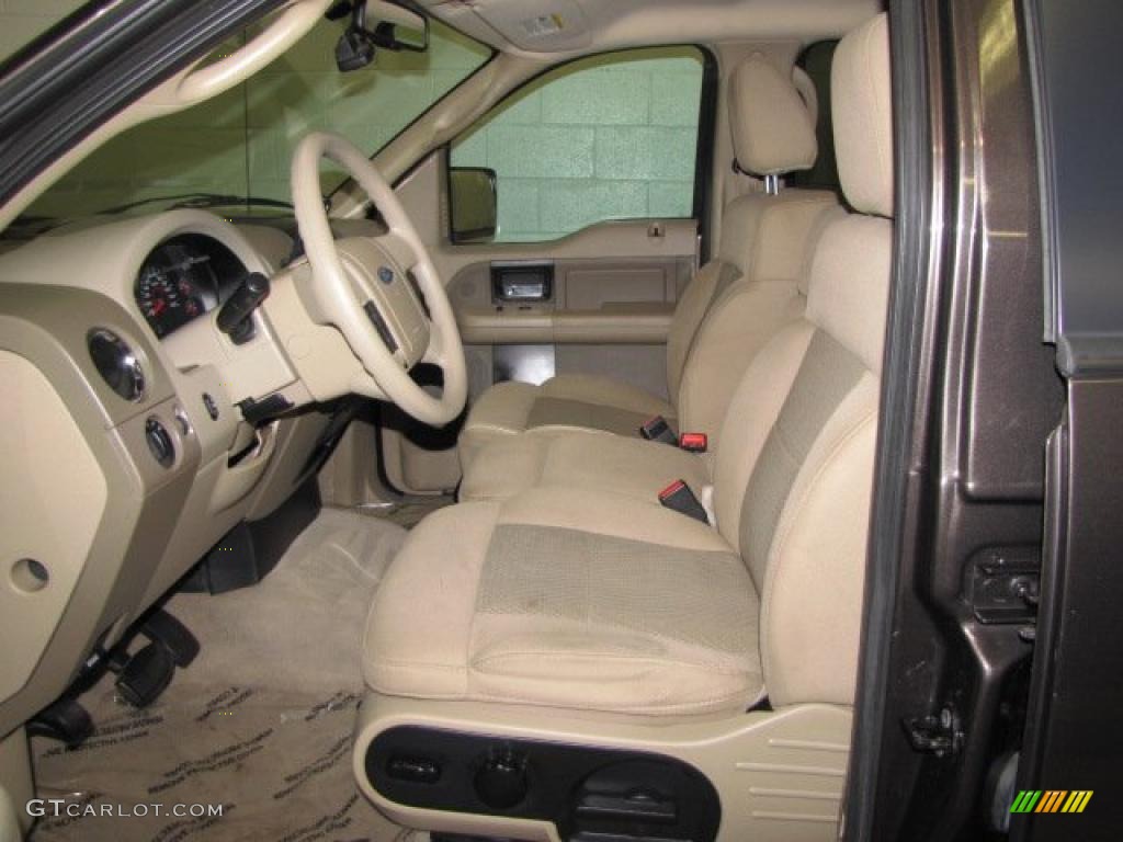 2006 F150 XLT SuperCrew 4x4 - Dark Stone Metallic / Tan photo #10