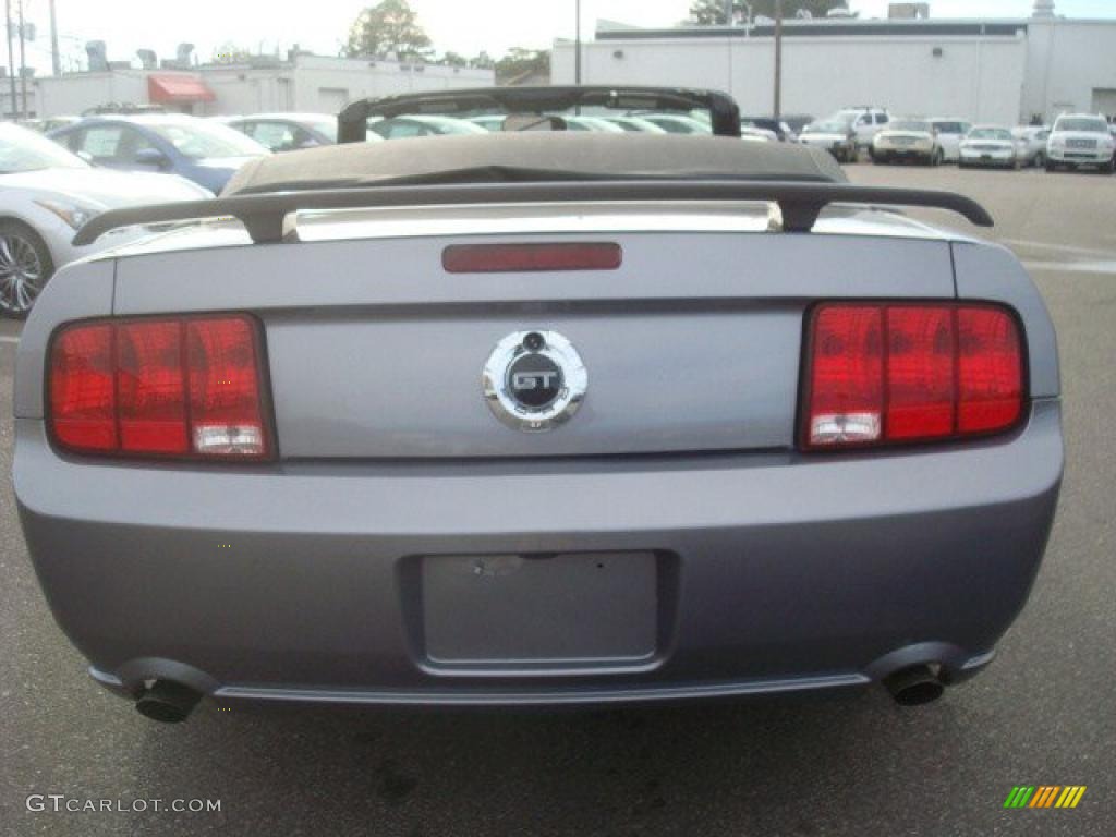 2006 Mustang GT Premium Convertible - Tungsten Grey Metallic / Dark Charcoal photo #5