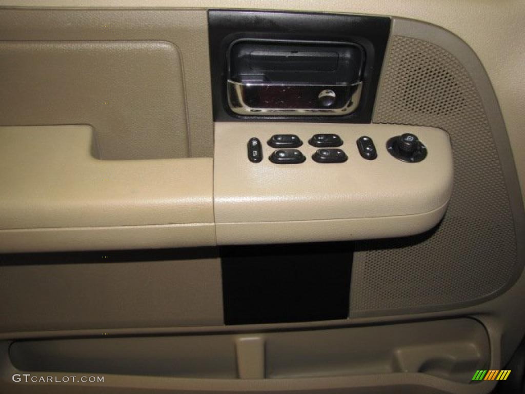2006 F150 XLT SuperCrew 4x4 - Dark Stone Metallic / Tan photo #14