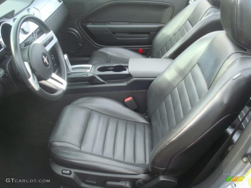 2006 Mustang GT Premium Convertible - Tungsten Grey Metallic / Dark Charcoal photo #11