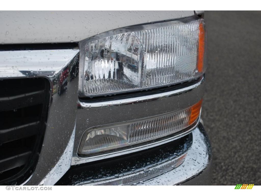 2006 Sierra 1500 SLE Crew Cab - Silver Birch Metallic / Dark Pewter photo #8