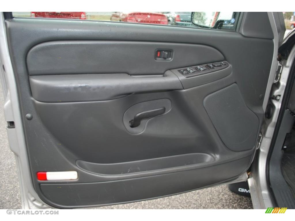 2006 Sierra 1500 SLE Crew Cab - Silver Birch Metallic / Dark Pewter photo #15