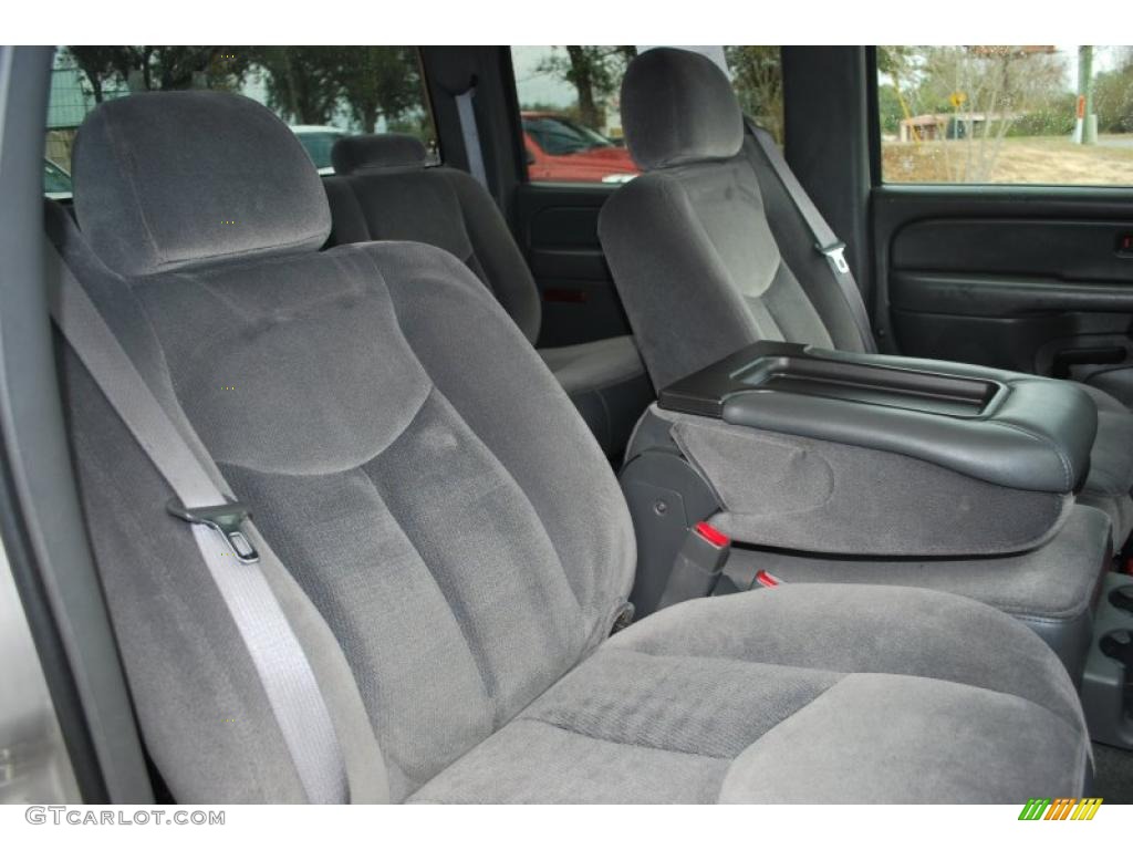 2006 Sierra 1500 SLE Crew Cab - Silver Birch Metallic / Dark Pewter photo #23