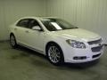 2008 White Chevrolet Malibu LTZ Sedan  photo #1