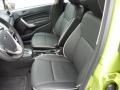 Charcoal Black Leather Interior Photo for 2011 Ford Fiesta #44687996