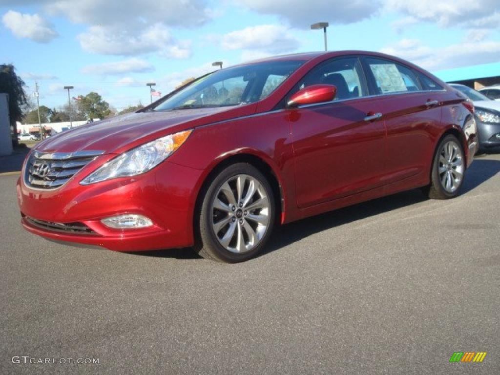 Venetian Red 2011 Hyundai Sonata SE Exterior Photo #44689297