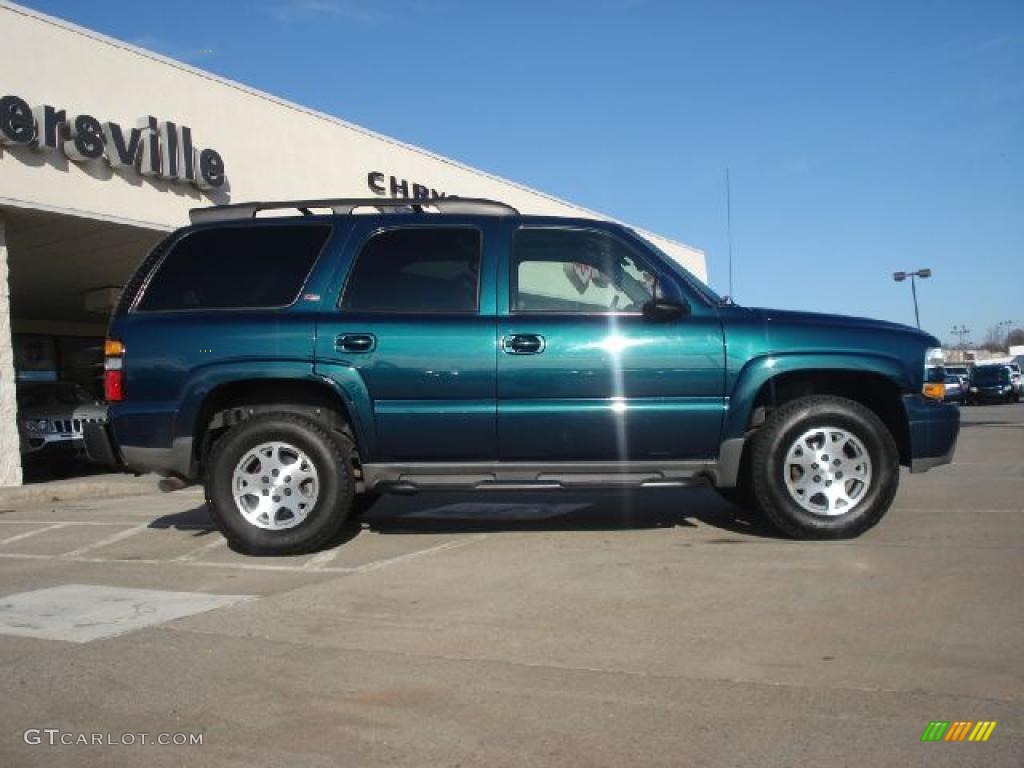 2006 Tahoe Z71 4x4 - Bermuda Blue Metallic / Gray/Dark Charcoal photo #2