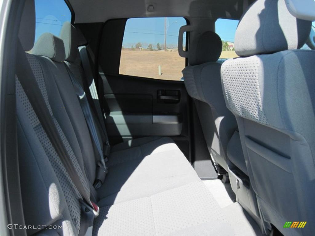 2011 Tundra Double Cab - Super White / Graphite Gray photo #15