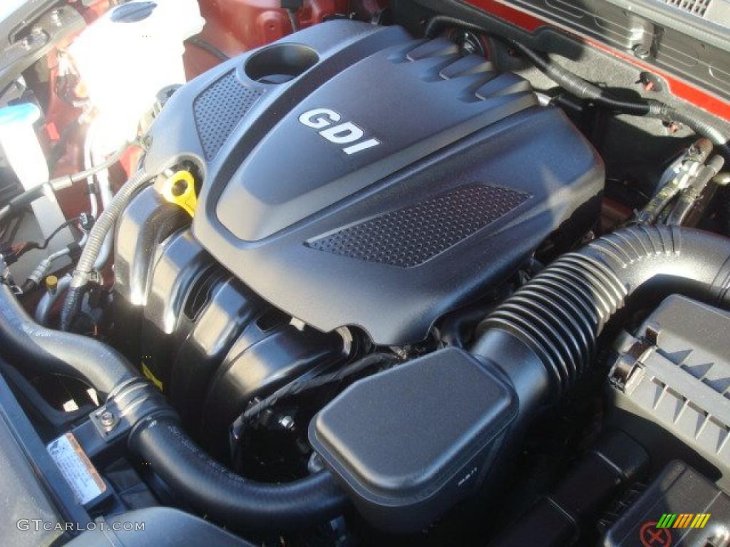 2011 Hyundai Sonata SE 2.4 Liter GDI DOHC 16-Valve CVVT 4 Cylinder Engine Photo #44689681