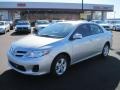 Classic Silver Metallic 2011 Toyota Corolla LE Exterior