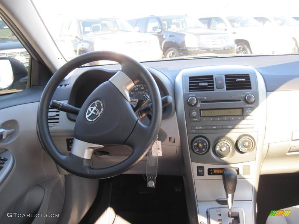 2011 Toyota Corolla LE Ash Dashboard Photo #44691137