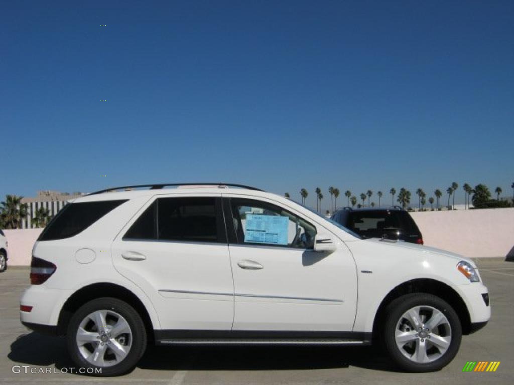 Arctic White 2011 Mercedes-Benz ML 350 BlueTEC 4Matic Exterior Photo #44691533
