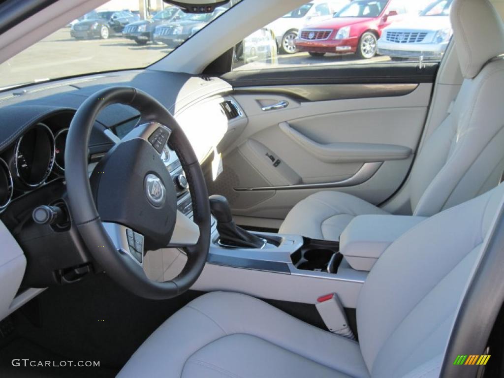 2011 CTS 3.0 Sedan - Black Raven / Light Titanium photo #10