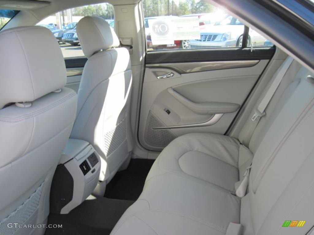 2011 CTS 3.0 Sedan - Black Raven / Light Titanium photo #15