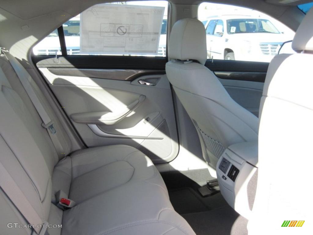 2011 CTS 3.0 Sedan - Black Raven / Light Titanium photo #17