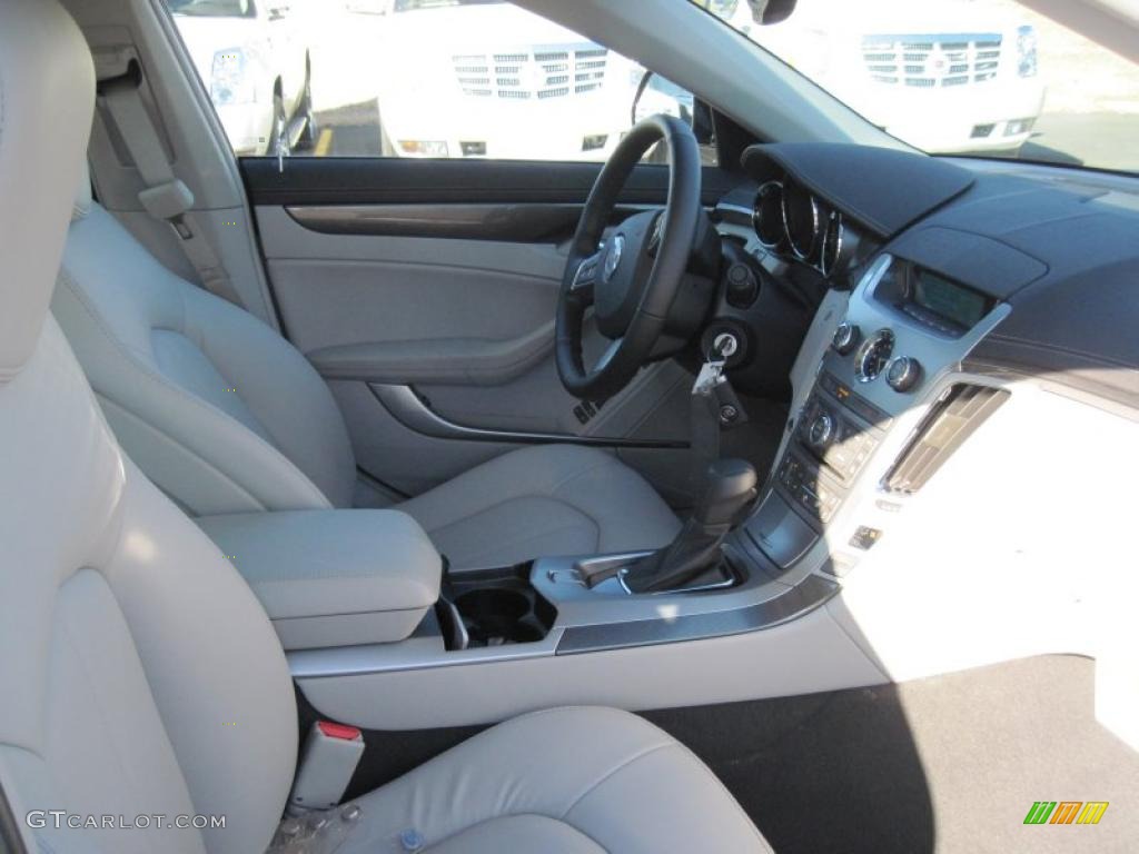 2011 CTS 3.0 Sedan - Black Raven / Light Titanium photo #18