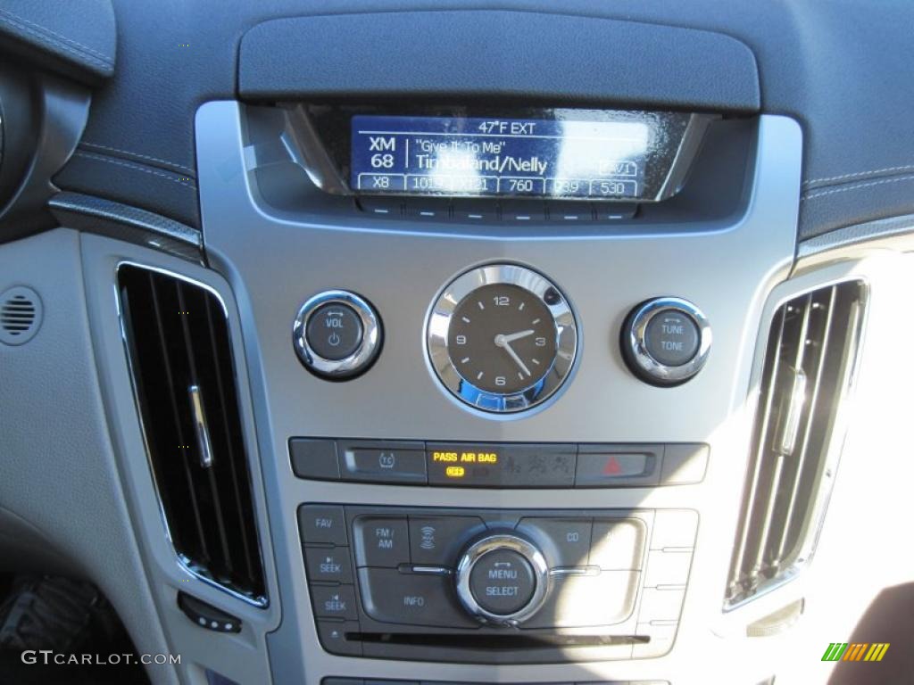 2011 CTS 3.0 Sedan - Black Raven / Light Titanium photo #19