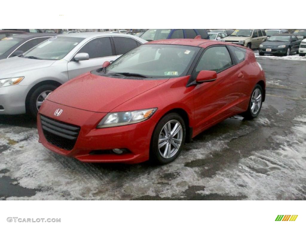 Milano Red 2011 Honda CR-Z EX Sport Hybrid Exterior Photo #44692593