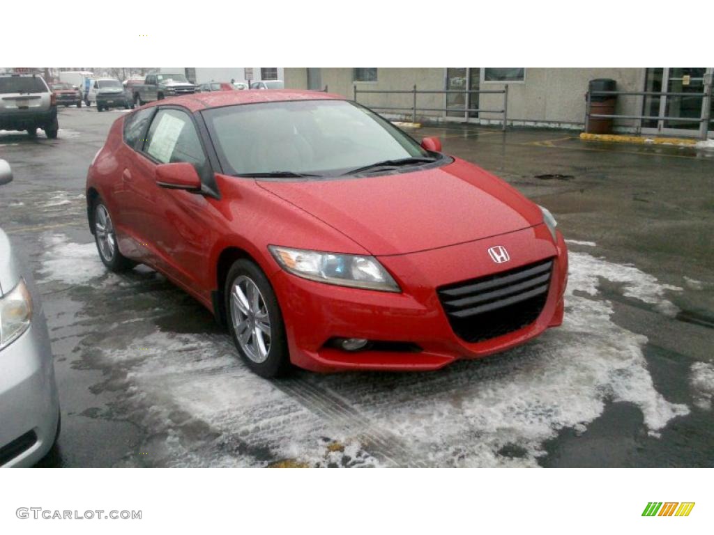 Milano Red 2011 Honda CR-Z EX Sport Hybrid Exterior Photo #44692609