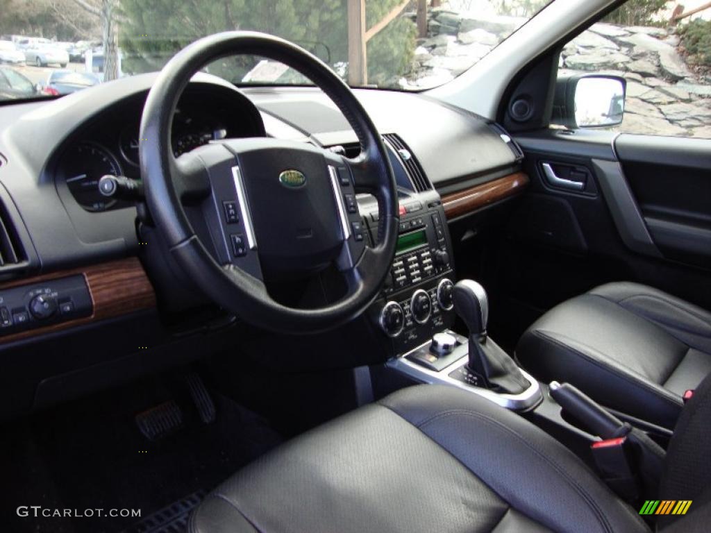 Ebony Black Interior 2009 Land Rover LR2 HSE Photo #44692873