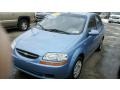 2004 Pastel Blue Chevrolet Aveo Special Value Sedan  photo #2