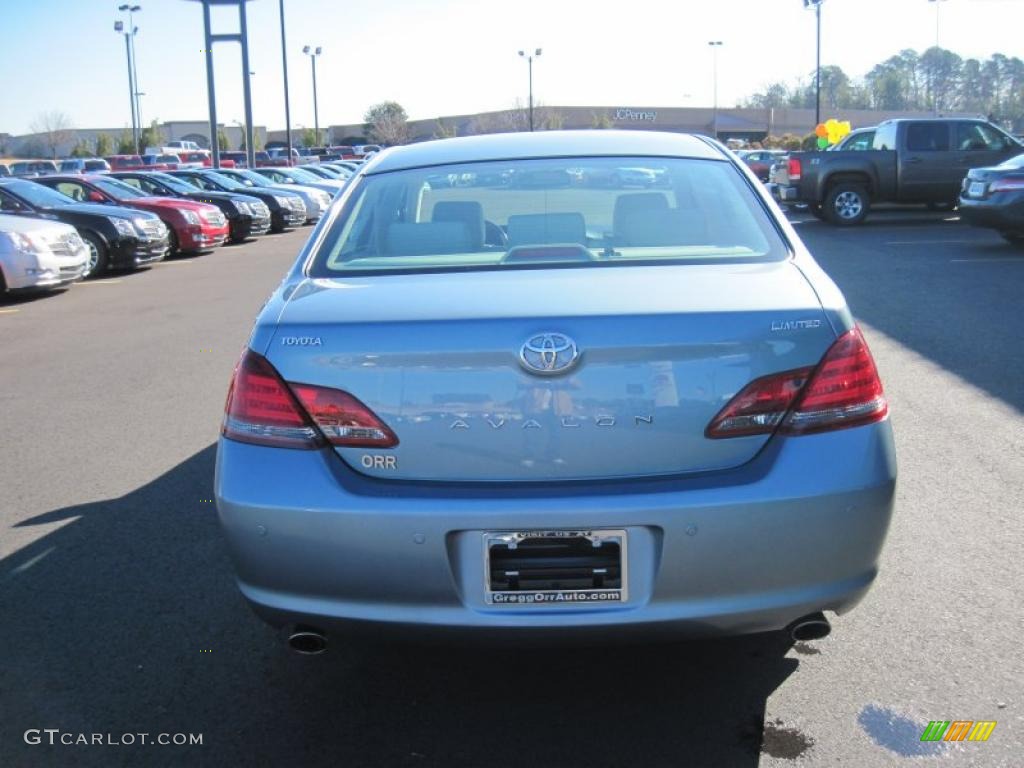 2008 Avalon Limited - Blue Mirage Metallic / Ash Gray photo #4