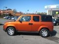 2011 Citrus Fire Metallic Honda Element EX  photo #2