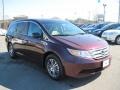 2011 Dark Cherry Pearl Honda Odyssey EX-L  photo #7