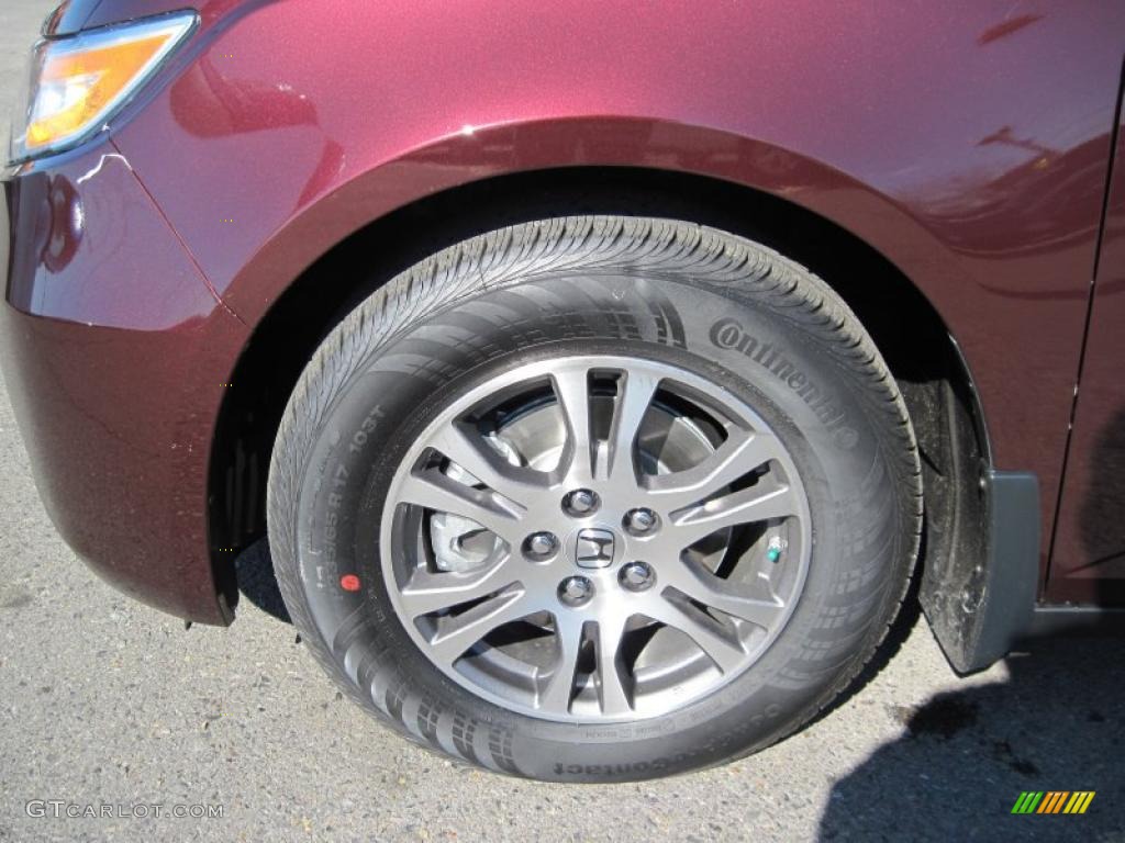 2011 Honda Odyssey EX-L Wheel Photo #44694105