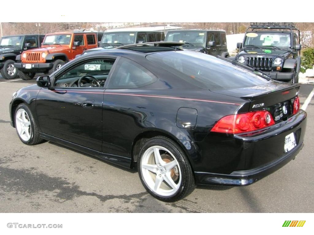 2006 RSX Type S Sports Coupe - Nighthawk Black Pearl / Ebony photo #4