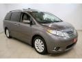 2011 Predawn Gray Mica Toyota Sienna Limited  photo #1