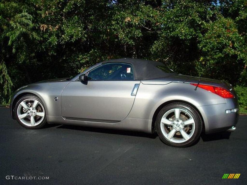 Carbon Silver 2008 Nissan 350Z Touring Roadster Exterior Photo #44695977