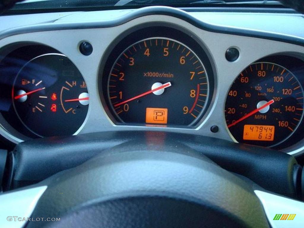 2008 Nissan 350Z Touring Roadster Gauges Photo #44696021