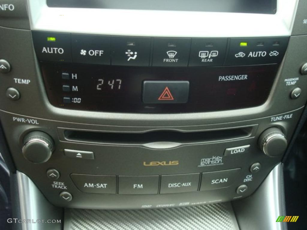 2008 Lexus IS F Controls Photo #44696617