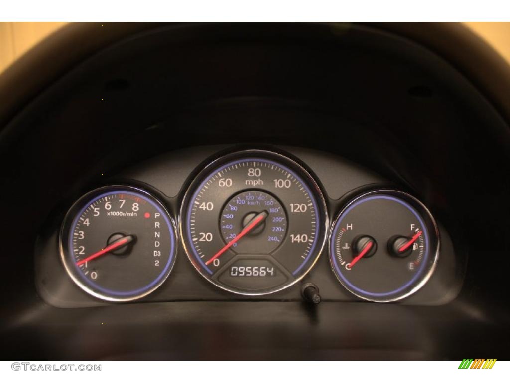 2003 Honda Civic EX Sedan Gauges Photo #44696801